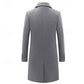 Tailored Double-Breasted Overcoat