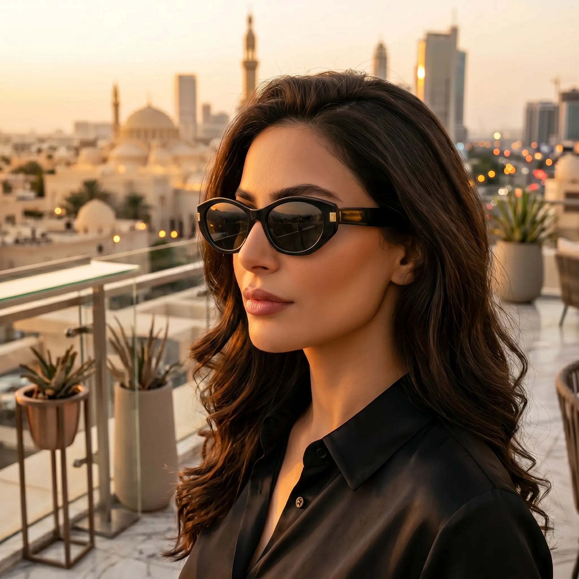 Kyndox - Premium Acetate Cat-Eye Sunglasses