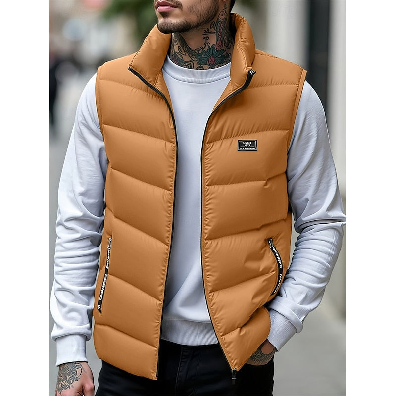 Quilted Puffer Vest