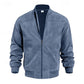 Stand-Collar Zip Jacket