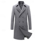 Tailored Double-Breasted Overcoat