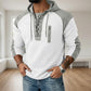 Lace-Up Hooded Pullover