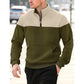 Textured Quarter-Zip Sweatshirt