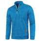 Quarter-Zip Textured Pullover Sweater