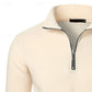 Quarter-Zip Stand-Collar Pullover