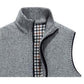 Stand-Collar Zip-Up Gilet