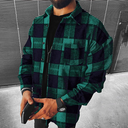 Checked Overshirt