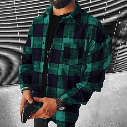 Checked Overshirt