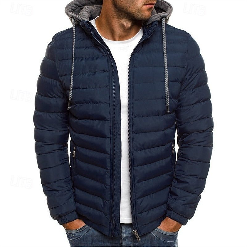 Hooded Quilted Puffer Jacket