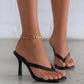 Kithra - Elegant Heeled Sandals, Timeless Square Toe Mules