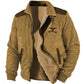 Fleece-Lined Zip Jacket