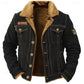 Fleece-Collar Utility Jacket
