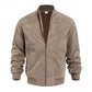Stand-Collar Zip Jacket