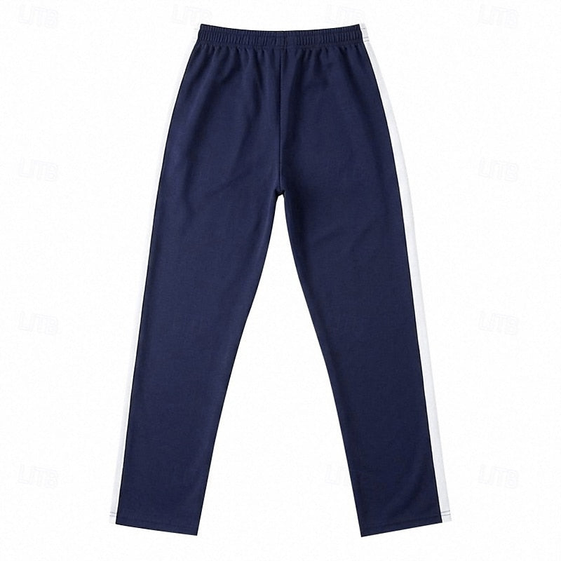 Relaxed Side-Stripe Sweatpants