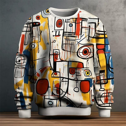 Artful Crew Neck Sweatshirt