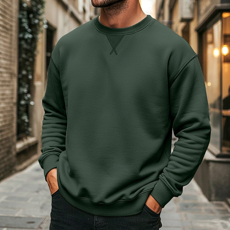 Classic Crew Neck Sweatshirt