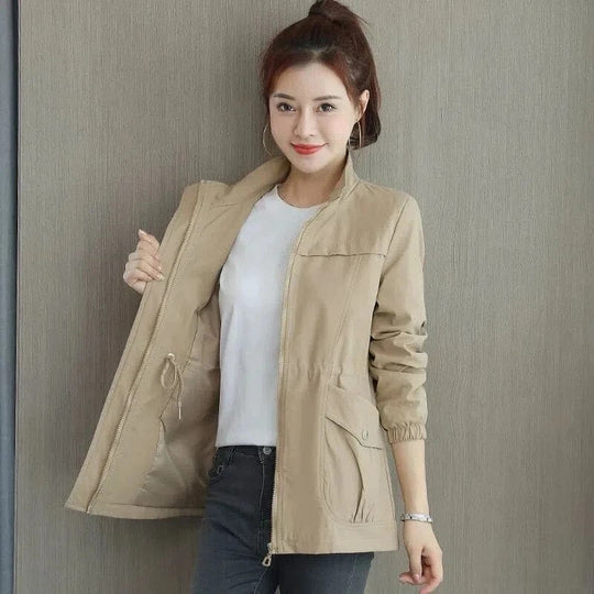 Waterproof Cinched-Waist Jacket