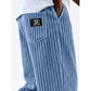Ribbed Straight-Leg Pants