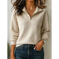 Textured Quarter-Zip Pullover