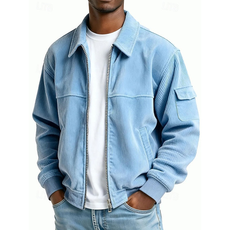 Ribbed Textured Jacket