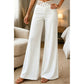 High-Waist Wide-Leg Trousers