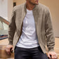 Stand-Collar Zip Jacket
