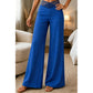 High-Waist Wide-Leg Trousers