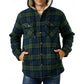 Hooded Check Overshirt