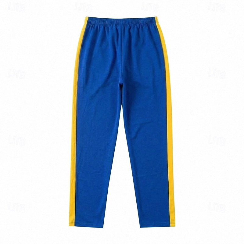 Relaxed Side-Stripe Sweatpants