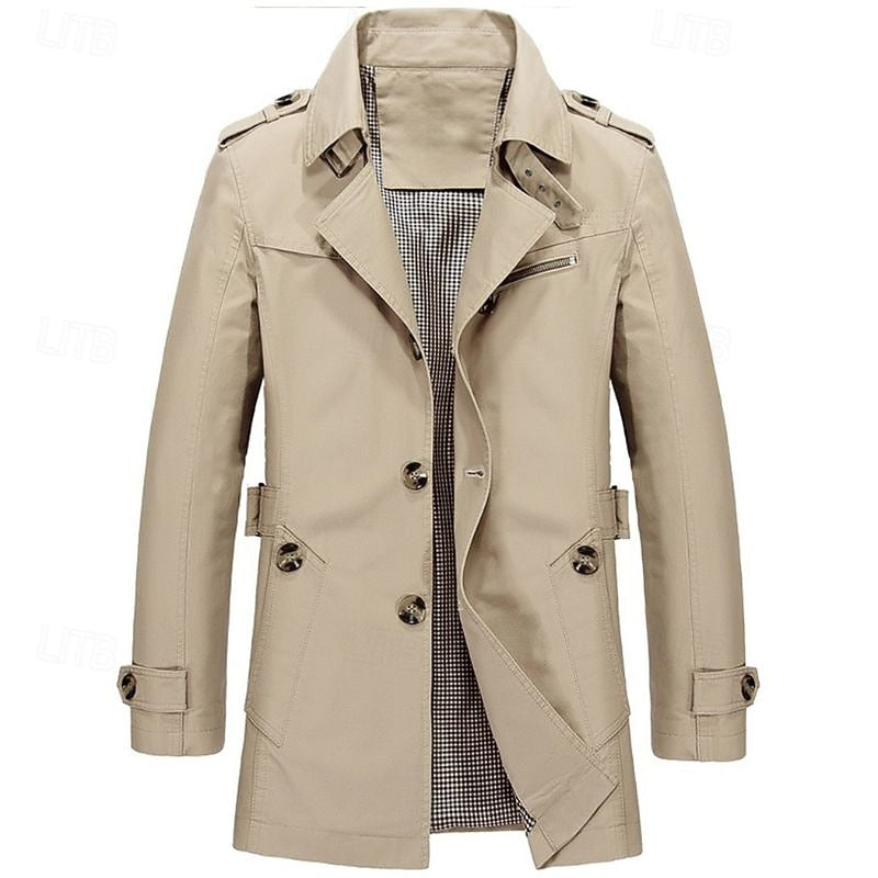 Single-Breasted Trench Coat