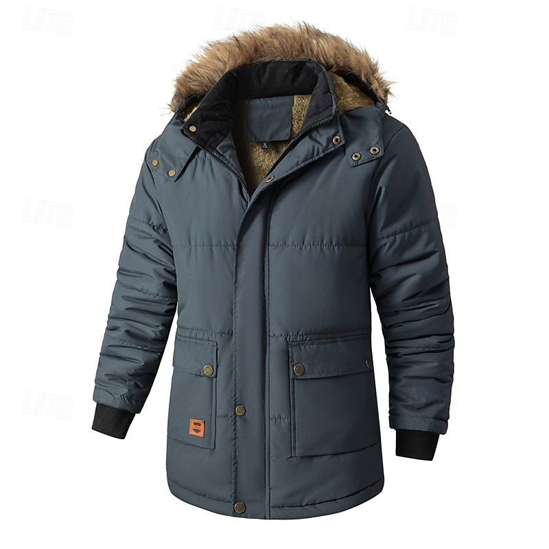 Insulated Hooded Parka