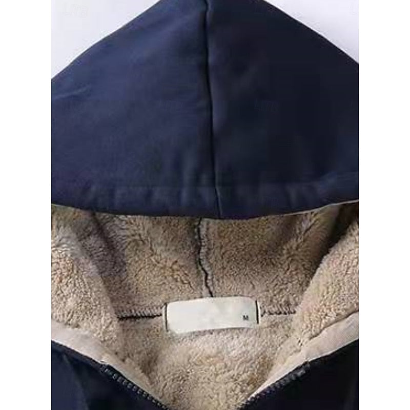 Hooded Zip-Up Jacket