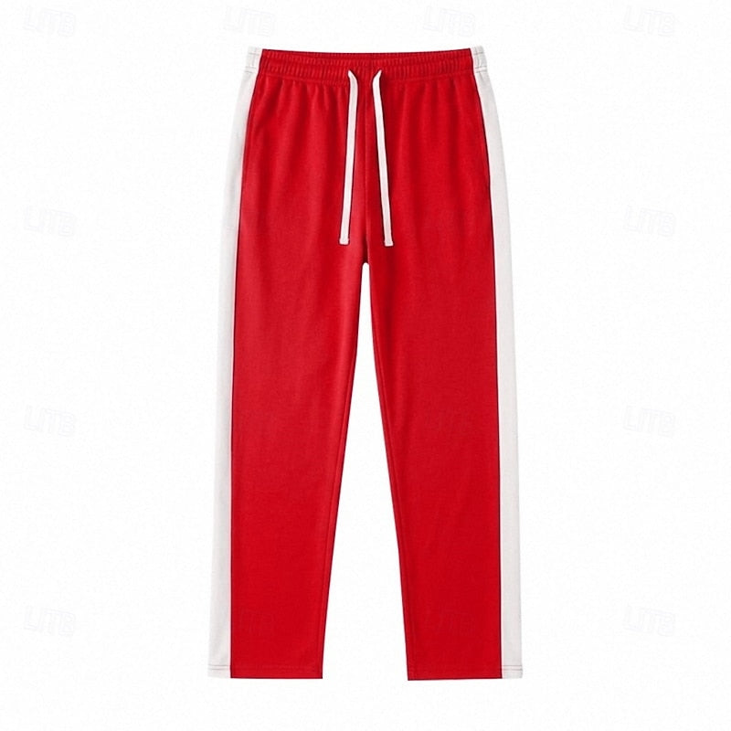 Relaxed Side-Stripe Sweatpants