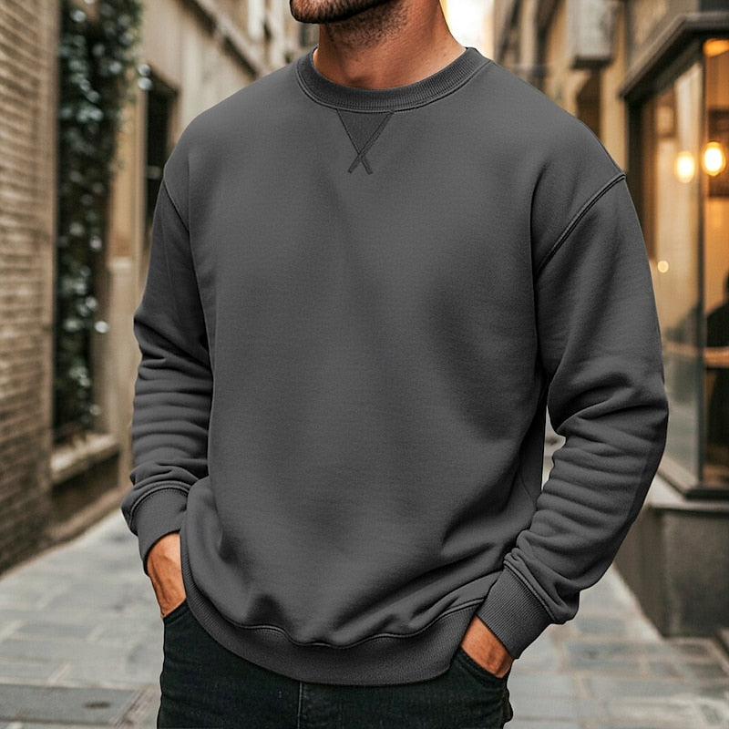 Classic Crew Neck Sweatshirt