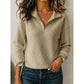 Textured Quarter-Zip Pullover