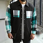 Modern Patchwork Shirt Jacket