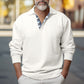 Polo-Collar Sweatshirt
