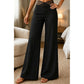 High-Waist Wide-Leg Trousers