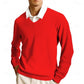 Classic V-Neck Knit Sweater