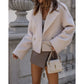 Cropped Tailored Coat