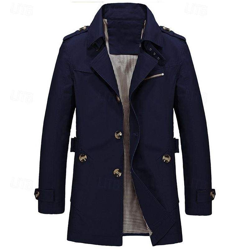 Single-Breasted Trench Coat