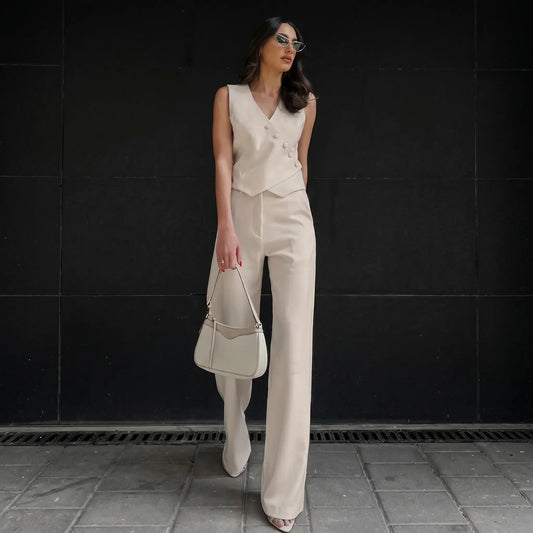 Tavrin - Elegant Linen Blend Set