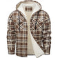 Hooded Check Overshirt