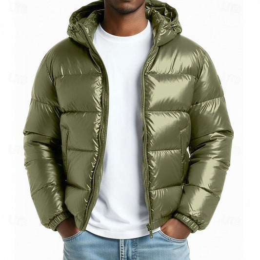 Quilted Hooded Puffer Jacket