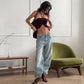 Tzamak - Romantic Ribbed Halter Crop Top