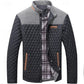Quilted Stand-Collar Jacket