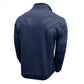 Quarter-Zip Stand-Collar Sweatshirt