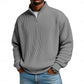 Ribbed Quarter-Zip Pullover