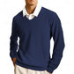 Classic V-Neck Knit Sweater