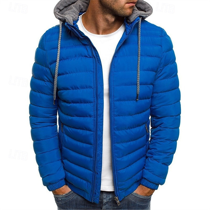 Hooded Quilted Puffer Jacket